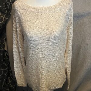 George Sparkling Cream Sweater